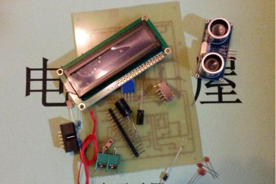 Simple Ultrasonic Ranging Module Making _HC-SR04 Ultrasonic Ranging Module and Manufacturing Diagram