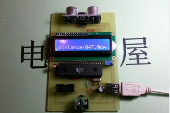 Simple Ultrasonic Ranging Module Making _HC-SR04 Ultrasonic Ranging Module and Manufacturing Diagram