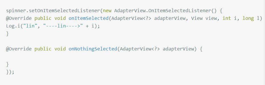 Detailed Spinner style _spinner usage