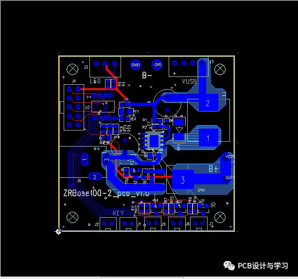 Robot autonomous charging stand PCB diagram and autonomous charging schematic