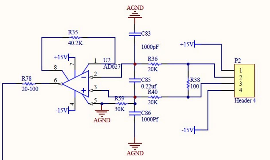 TMS320f28335 controls the hardware circuit design of AD7656