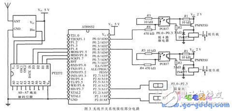 Design of wireless remote control switch system for remote lighting control