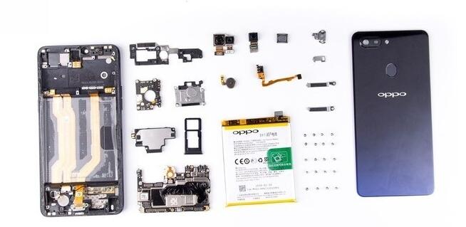 The OPPO R15 just released disassembles the machine (OPPOR15 disassemble picture details)