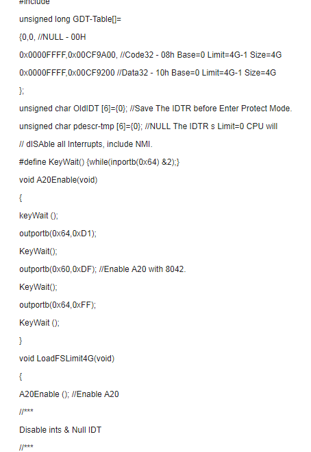 In the 8086, the CPU only has a "visible part" and thus directly participates in the address formation operation. However, after 80286, the address value is already included in the "invisible part", and the "visible part" degenerates to just one. The label no longer has to participate in the address formation operation. The formation of the address always extracts the base value from the "unseen portion" and adds the offset to form the address. That is to say, when a segment register is loaded with a value in real mode, the limit of the "invisible portion" is set to FFFFH, and the base portion is to be loaded with the value shifted to the left by 4 bits, and the attribute portion is set to 16 bits. 0 privilege level. This process is the same as loading a segment store in protected mode, except that the "invisible portion" of the protected mode is taken from the description table, and the real mode is a fixed set of processes. For the CPU to form the address, there is no real mode and protection mode, it only uses the base address ("invisible part") to add the offset. The difference between real mode and protected mode is actually just to protect the processing component to work more accurately, such as not allowing the code segment to be written.