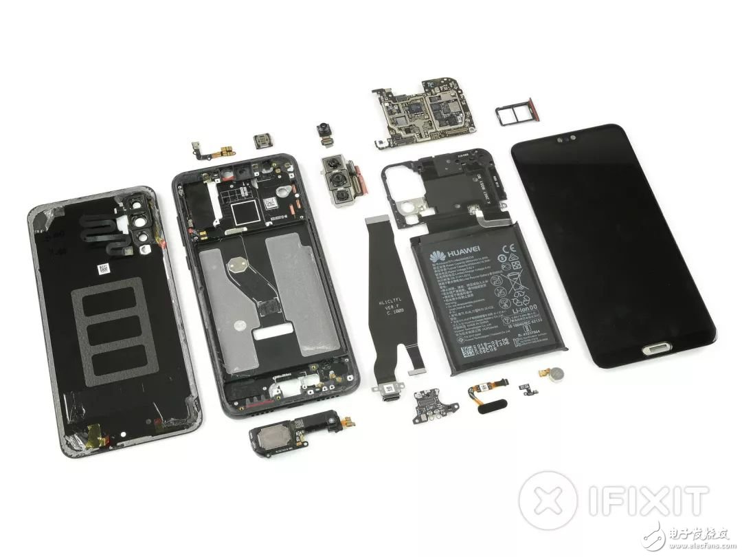 Work is too unexpected! Huawei P20 Pro world premiere real machine dismantling