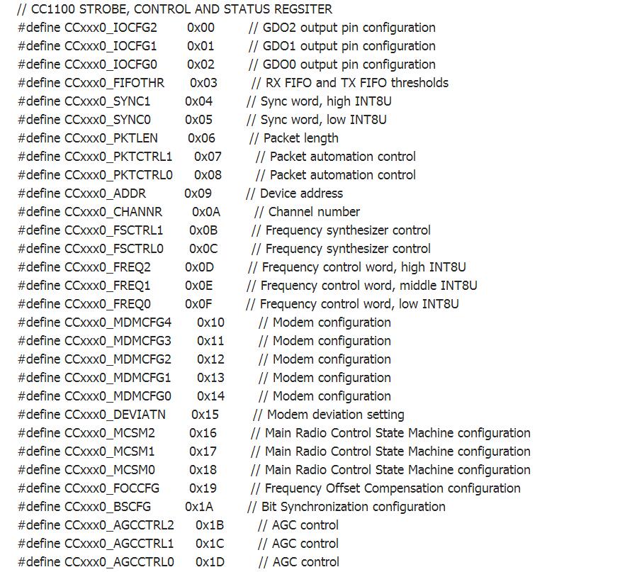 How CC1101 Wireless Module Uses the _cc1101 Wireless Module Program and Usage