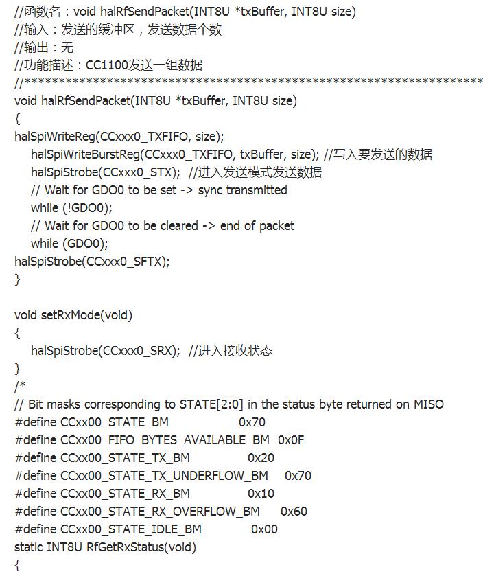 How CC1101 Wireless Module Uses the _cc1101 Wireless Module Program and Usage