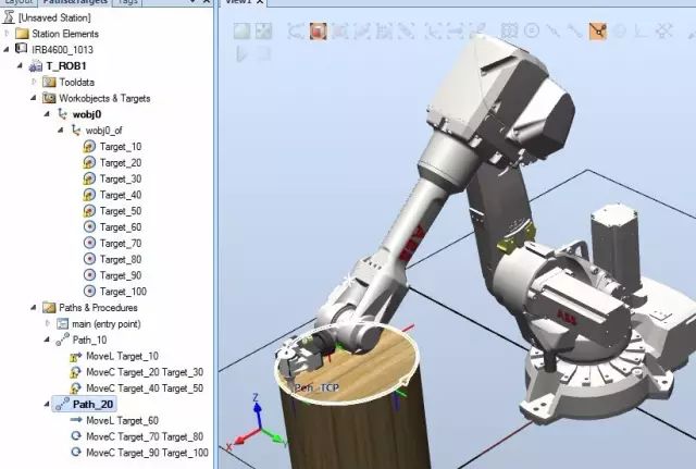 Introduction to RobotStudio and overview of the position and speed of ABB robots