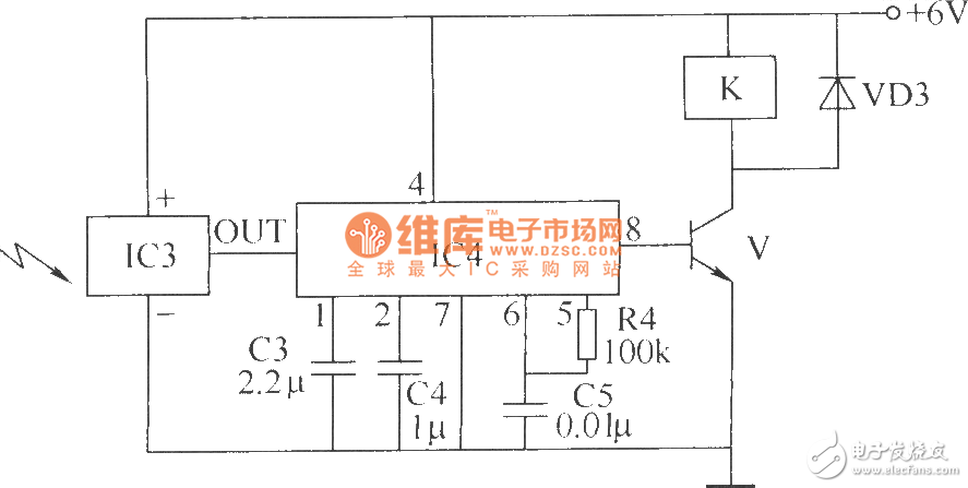 Wireless remote control switch wiring diagram DIY production