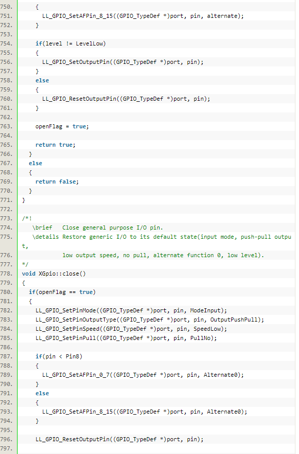 STM32F4 Based C++ Package