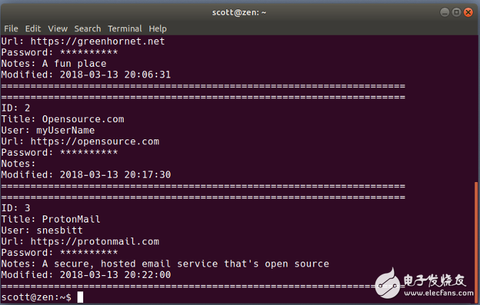 Linux Command Line Password Manager: Titan, Gopass, Kpcli