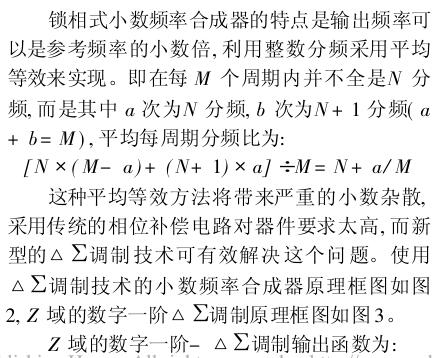 Analysis of Frequency Synthesis Technology Development