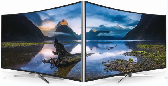 Six advantages of curved TV