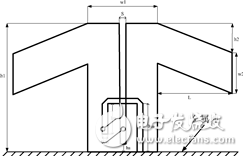 Analysis of a double-sided printed dipole antenna