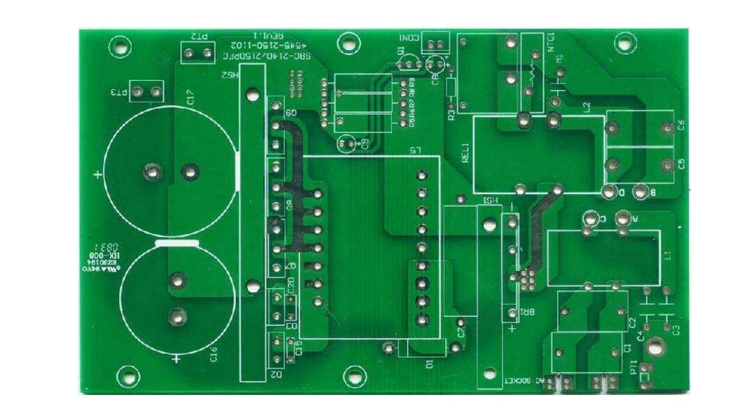 Double-sided circuit board how to see how the difference between the positive and negative circuit board