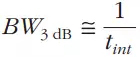 Basic knowledge of the Doppler filter bank