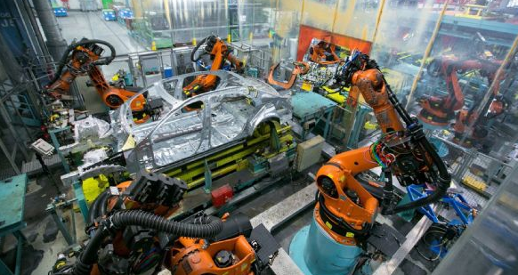 The rapid spread of industrial robots in Germany does not weaken employment data