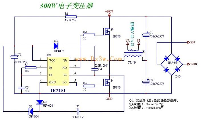 Simple high-power electronic transformer production