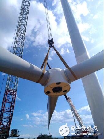 Baishidu 50MW Wind Power Project: Hoisting of the last wind turbine started