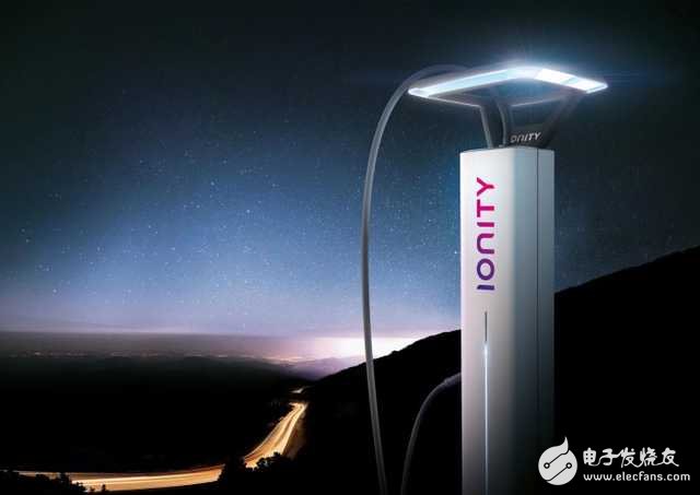 BMW was commissioned to design electric vehicle charging piles for Ionity