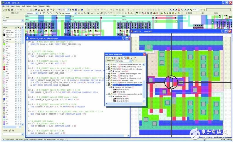 Menner Graphics' Tanner EDA software for custom IC, AMS and MEMS designs