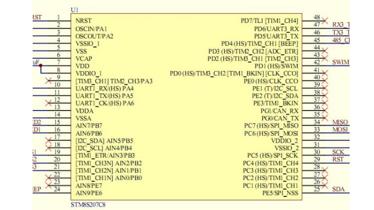 Three minutes to understand stm8s microcontroller to achieve multi-channel conversion