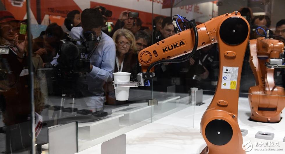 In 2017, German robotics and automation equipment sales in China reached 14.5 billion euros