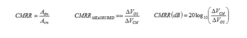 What factors do CMRR depend on?