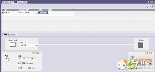 How to use Siemens PLC to establish Ethernet communication through Ethernet module and touch screen?