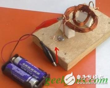 DC motor manufacturing method without magnet