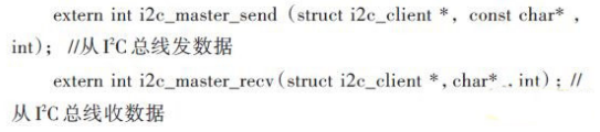 The general idea and framework design of I2C device driver based on embedded Linux