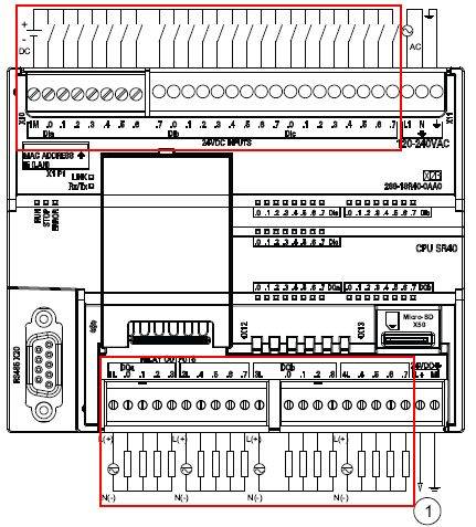 S7-200 introduction and S7-200 CPU input and output wiring diagram