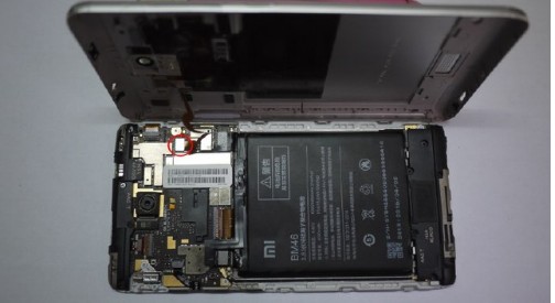 Redmi Note3 mobile phone disassembly method picture summary