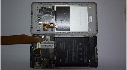 Redmi Note3 mobile phone disassembly method picture summary