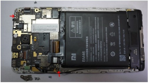 Redmi Note3 mobile phone disassembly method picture summary