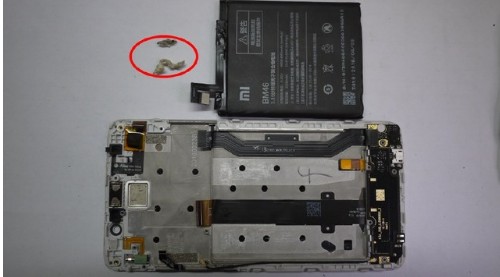 Redmi Note3 mobile phone disassembly method picture summary