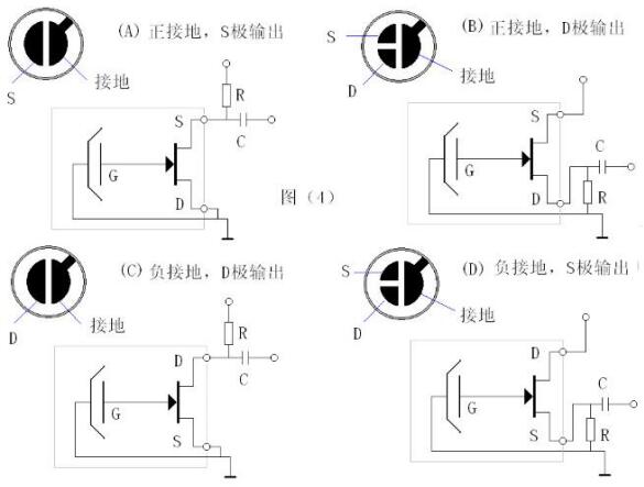 Test electret microphone