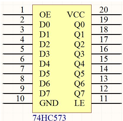 How to use 74hc573 Can 74hc573 be simulated?