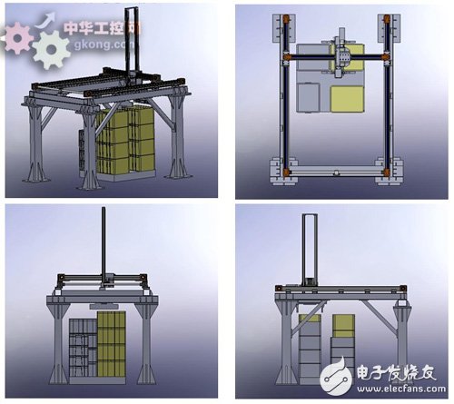 Introduction to the project design of palletizing robots used in modern production