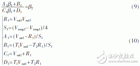 The temperature compensation algorithm design of the double exponential function model based on the sensor temperature compensation method