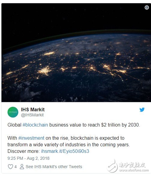 The benefits of blockchain have been gradually realized, and financial institutions will save US$27 billion by the end of 2030