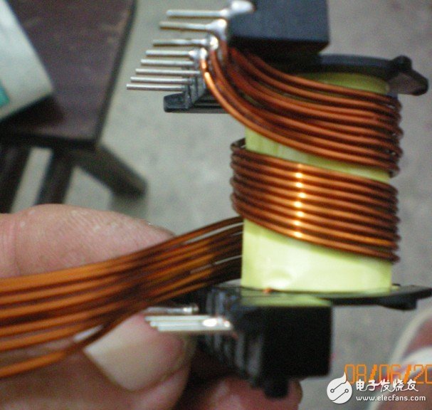 How to make a 500W single silicon machine board transformer?