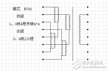 How to make a 500W single silicon machine board transformer?