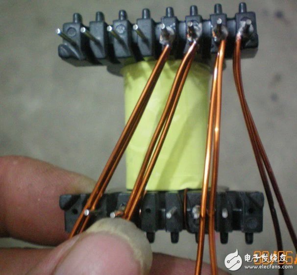 How to make a 500W single silicon machine board transformer?