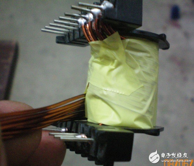 How to make a 500W single silicon machine board transformer?