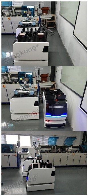 Application of mobile robots in the field of document transportation