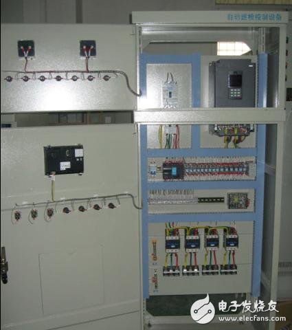 The control application of PLC in the patrol inspection device of fire-fighting fan