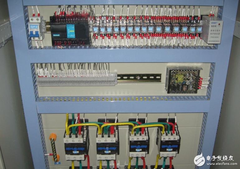 The control application of PLC in the fire-fighting fan inspection device