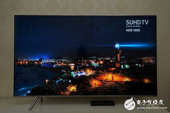 Samsung Q6F light quality sub-dot TV reveals the secret