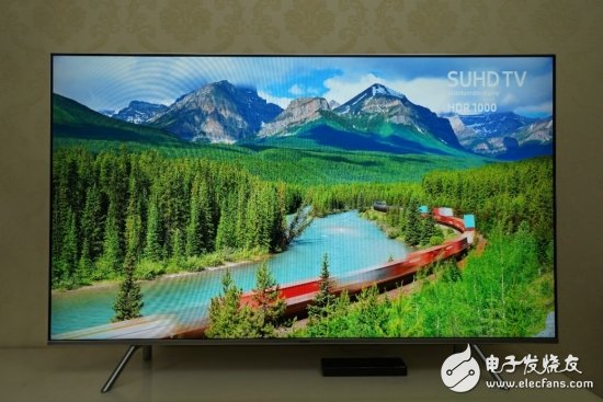 Samsung Q6F light quality sub-dot TV reveals the secret